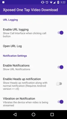 Xposed One Tap Video Download android App screenshot 7